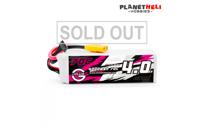 CNHL G+Plus 4000mAh 22.2V 6S 70C Lipo Battery